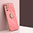 Ultra-thin Silicone Gel Soft Case Cover with Magnetic Finger Ring Stand XL1 for Samsung Galaxy S20 Plus 5G