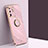 Ultra-thin Silicone Gel Soft Case Cover with Magnetic Finger Ring Stand XL1 for Samsung Galaxy S20 Ultra 5G