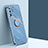 Ultra-thin Silicone Gel Soft Case Cover with Magnetic Finger Ring Stand XL1 for Samsung Galaxy S20 Ultra 5G