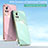 Ultra-thin Silicone Gel Soft Case Cover with Magnetic Finger Ring Stand XL1 for Vivo X60 Pro 5G