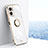 Ultra-thin Silicone Gel Soft Case Cover with Magnetic Finger Ring Stand XL1 for Xiaomi Redmi 10 Prime Plus 5G