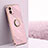 Ultra-thin Silicone Gel Soft Case Cover with Magnetic Finger Ring Stand XL1 for Xiaomi Redmi A1