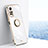 Ultra-thin Silicone Gel Soft Case Cover with Magnetic Finger Ring Stand XL1 for Xiaomi Redmi Note 11 Pro 4G