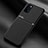 Ultra-thin Silicone Gel Soft Case Cover with Magnetic for Samsung Galaxy A02s Black