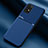 Ultra-thin Silicone Gel Soft Case Cover with Magnetic for Samsung Galaxy S10 Lite Blue