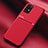 Ultra-thin Silicone Gel Soft Case Cover with Magnetic for Samsung Galaxy S10 Lite Red