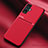 Ultra-thin Silicone Gel Soft Case Cover with Magnetic for Xiaomi Poco F4 GT 5G Red