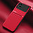 Ultra-thin Silicone Gel Soft Case Cover with Magnetic for Xiaomi Poco X4 Pro 5G Red