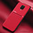 Ultra-thin Silicone Gel Soft Case Cover with Magnetic for Xiaomi Redmi Note 9 Pro Red
