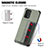 Ultra-thin Silicone Gel Soft Case Cover with Magnetic S01D for OnePlus Nord N200 5G