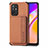 Ultra-thin Silicone Gel Soft Case Cover with Magnetic S01D for Oppo Reno5 Z 5G