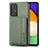 Ultra-thin Silicone Gel Soft Case Cover with Magnetic S01D for Samsung Galaxy A52 5G Green