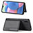 Ultra-thin Silicone Gel Soft Case Cover with Magnetic S01D for Samsung Galaxy A70