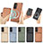 Ultra-thin Silicone Gel Soft Case Cover with Magnetic S01D for Samsung Galaxy M13 5G