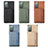 Ultra-thin Silicone Gel Soft Case Cover with Magnetic S01D for Samsung Galaxy Note 20 5G