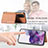 Ultra-thin Silicone Gel Soft Case Cover with Magnetic S01D for Samsung Galaxy S20 5G