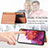 Ultra-thin Silicone Gel Soft Case Cover with Magnetic S01D for Samsung Galaxy S20 Lite 5G