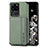 Ultra-thin Silicone Gel Soft Case Cover with Magnetic S01D for Samsung Galaxy S20 Ultra 5G Green