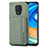 Ultra-thin Silicone Gel Soft Case Cover with Magnetic S01D for Xiaomi Redmi Note 9 Pro Max Green