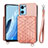 Ultra-thin Silicone Gel Soft Case Cover with Magnetic S02D for Oppo Reno7 5G