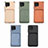 Ultra-thin Silicone Gel Soft Case Cover with Magnetic S02D for Samsung Galaxy F62 5G