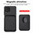 Ultra-thin Silicone Gel Soft Case Cover with Magnetic S02D for Samsung Galaxy F62 5G