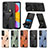 Ultra-thin Silicone Gel Soft Case Cover with Magnetic S02D for Samsung Galaxy M13 4G