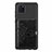 Ultra-thin Silicone Gel Soft Case Cover with Magnetic S02D for Samsung Galaxy Note 10 Lite Black