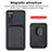 Ultra-thin Silicone Gel Soft Case Cover with Magnetic S02D for Samsung Galaxy S20 Lite 5G