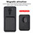 Ultra-thin Silicone Gel Soft Case Cover with Magnetic S02D for Xiaomi Redmi Note 9