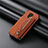 Ultra-thin Silicone Gel Soft Case Cover with Magnetic S02D for Xiaomi Redmi Note 9 Pro Max Brown