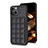 Ultra-thin Silicone Gel Soft Case Cover with Magnetic S03D for Apple iPhone 14 Black