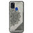 Ultra-thin Silicone Gel Soft Case Cover with Magnetic S03D for Samsung Galaxy A21s Gray