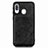 Ultra-thin Silicone Gel Soft Case Cover with Magnetic S03D for Samsung Galaxy A40 Black
