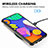 Ultra-thin Silicone Gel Soft Case Cover with Magnetic S03D for Samsung Galaxy F62 5G