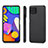 Ultra-thin Silicone Gel Soft Case Cover with Magnetic S03D for Samsung Galaxy F62 5G Black
