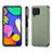 Ultra-thin Silicone Gel Soft Case Cover with Magnetic S03D for Samsung Galaxy F62 5G Green