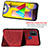 Ultra-thin Silicone Gel Soft Case Cover with Magnetic S03D for Samsung Galaxy M21s