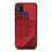 Ultra-thin Silicone Gel Soft Case Cover with Magnetic S03D for Samsung Galaxy M21s Red