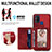 Ultra-thin Silicone Gel Soft Case Cover with Magnetic S03D for Samsung Galaxy M31