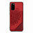 Ultra-thin Silicone Gel Soft Case Cover with Magnetic S03D for Samsung Galaxy S20 5G Red