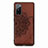 Ultra-thin Silicone Gel Soft Case Cover with Magnetic S03D for Samsung Galaxy S20 FE 5G Brown