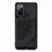 Ultra-thin Silicone Gel Soft Case Cover with Magnetic S03D for Samsung Galaxy S20 Lite 5G Black