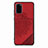 Ultra-thin Silicone Gel Soft Case Cover with Magnetic S03D for Samsung Galaxy S20 Plus 5G Red