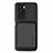 Ultra-thin Silicone Gel Soft Case Cover with Magnetic S03D for Xiaomi Mi 11X Pro 5G Black