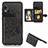 Ultra-thin Silicone Gel Soft Case Cover with Magnetic S04D for Samsung Galaxy A30