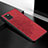 Ultra-thin Silicone Gel Soft Case Cover with Magnetic S04D for Samsung Galaxy A81 Red