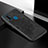Ultra-thin Silicone Gel Soft Case Cover with Magnetic S04D for Samsung Galaxy M21 Black