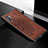 Ultra-thin Silicone Gel Soft Case Cover with Magnetic S04D for Samsung Galaxy Note 10 Plus 5G Brown