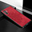 Ultra-thin Silicone Gel Soft Case Cover with Magnetic S04D for Samsung Galaxy Note 10 Plus 5G Red